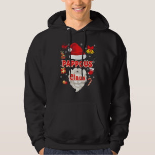 Pappous Claus Christmas Santa Merry Xmas Ugly Swea Hoodie