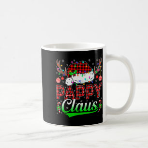 Pappy Claus Christmas Lights Matching Family Xmas  Coffee Mug