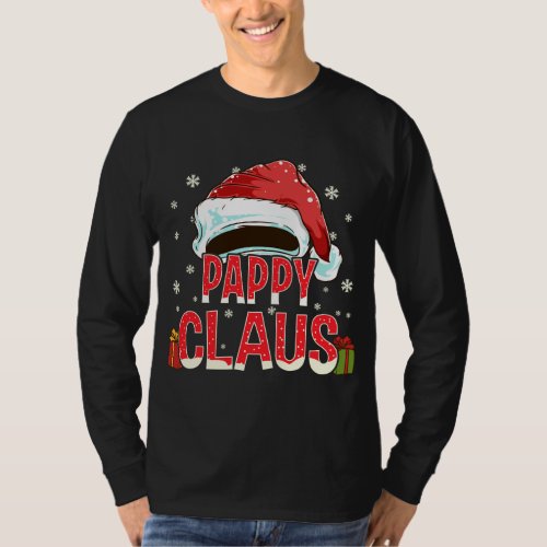 Pappy Claus Group Gifts Matching Family Christmas T_Shirt