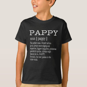 Pappy Definition Grandpa Father's Day Gifts - Men T-Shirt