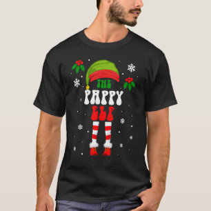 Pappy Elf Christmas Family Matching Xmas Group Fun T-Shirt