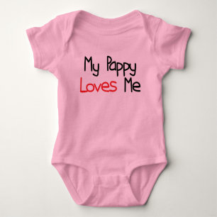 Pappy Loves Me Baby Bodysuit
