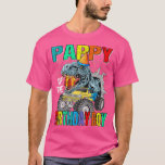 Pappy Of The Birthday Boy Monster Truck Dinosaur  T-Shirt<br><div class="desc">Pappy Of The Birthday Boy Monster Truck Dinosaur  .</div>