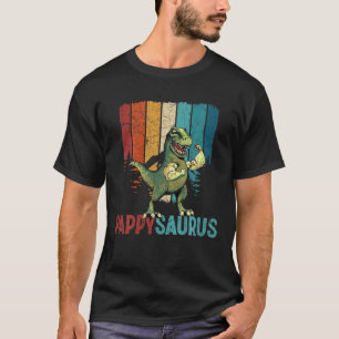 Pappy Saurus Funny T Rex Dinosaur Saurus Family Ma T-Shirt