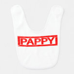 Pappy Stamp Baby Bib
