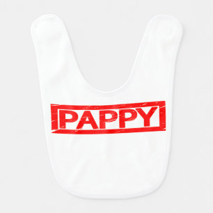 Pappy Stamp Baby Bib
