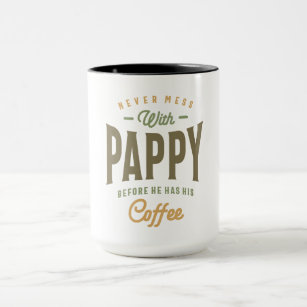 Pappy's Coffee Power! Dad and Grandpa Mug