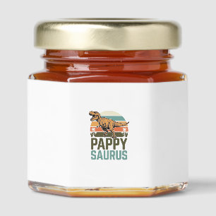 Pappysaurus Funny Dinosaur Vintage Sunset Shirt_1 Honey Jar Favors