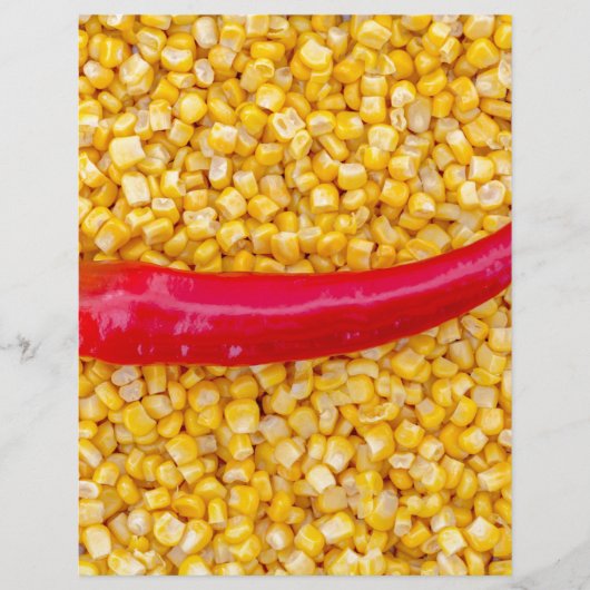 Paprika on corn (Front)