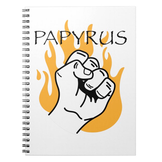 papryus notebook (Front)