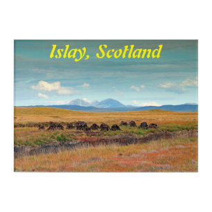 Paps of Jura from Islay, Scotland Acrylic Print