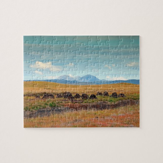 Paps of Jura from Islay, Scotland Jigsaw Puzzle (Horizontal)