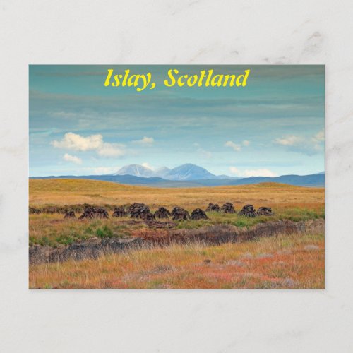 Paps of Jura from Islay Scotland Postcard