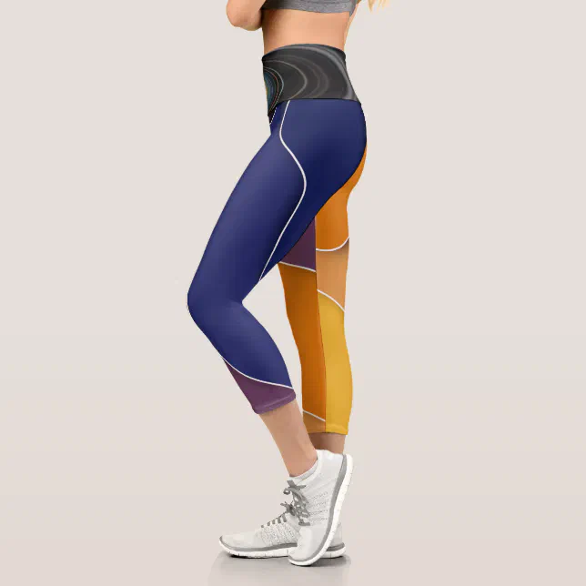 papu expression leggingsit capri leggings