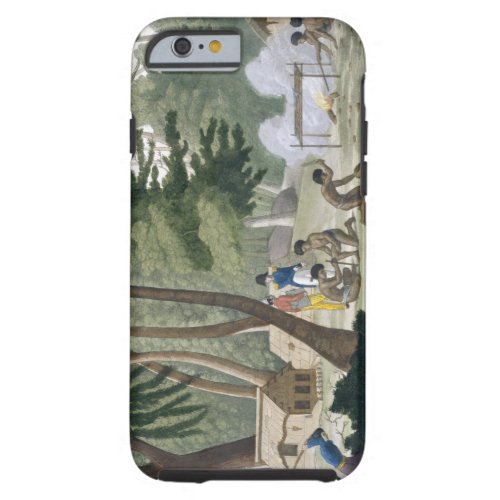 Papu tribe on the Isle of Rawak plate 20 from Le Tough iPhone 6 Case