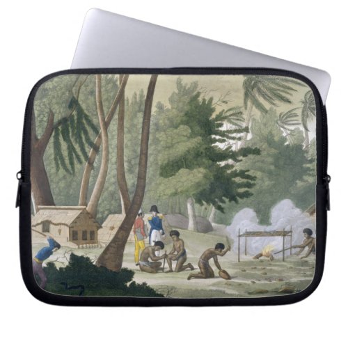 Papu tribe on the Isle of Rawak plate 20 from Le Laptop Sleeve