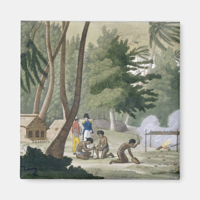 Papu tribe on the Isle of Rawak, plate 20 from 'Le Magnet (Front)