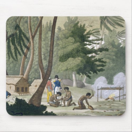 Papu tribe on the Isle of Rawak plate 20 from Le Mouse Pad