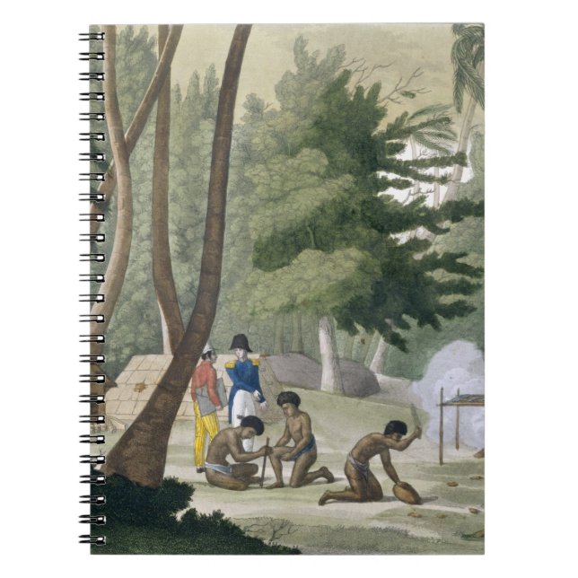 Papu tribe on the Isle of Rawak, plate 20 from 'Le Notebook (Front)