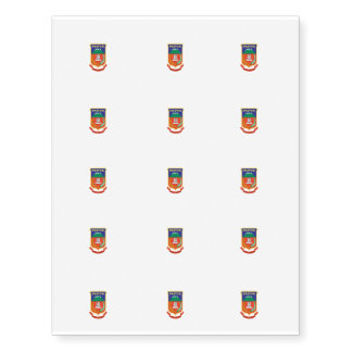 PAPUA FLAG TEMPORARY TATTOOS