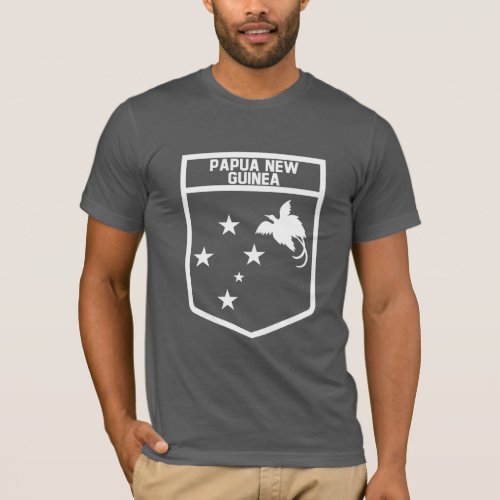 Papua New Guinea Emblem T_Shirt