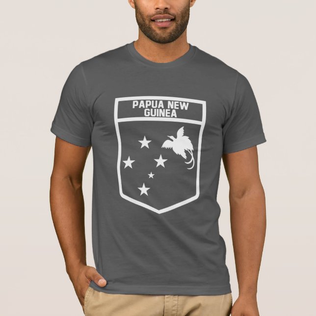 Papua New Guinea Emblem T-Shirt (Front)