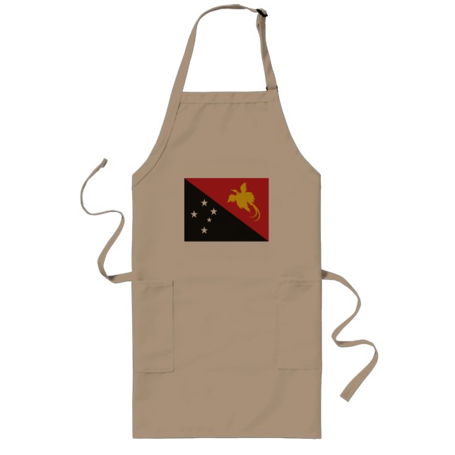 Papua New Guinea Flag Apron (Front)