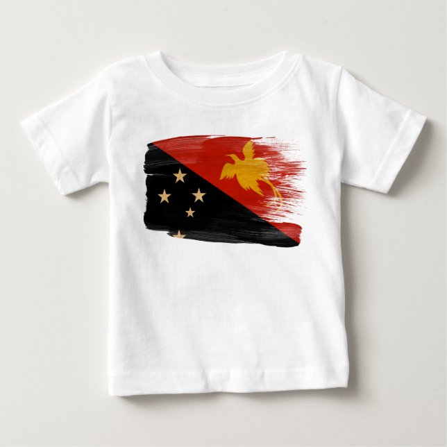 Papua new Guinea Flag Baby T-Shirt (Front)