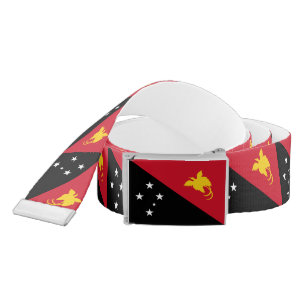 Papua New Guinea Flag Belt