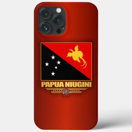 Papua New Guinea Flag iPhone 13 Pro Max Case