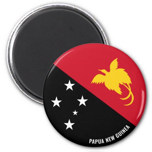 Papua New Guinea Flag Charming Patriotic Magnet