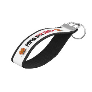 Papua New Guinea Flag Charming Patriotic Wrist Keychain