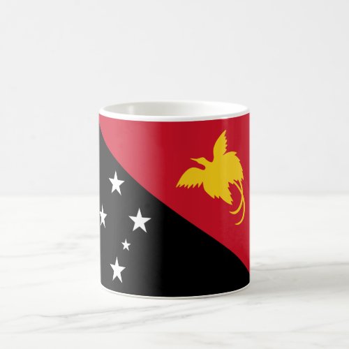 Papua New Guinea Flag Coffee Mug
