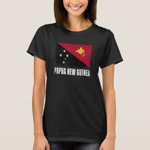 Papua New Guinea Flag Country Flag Papua New Guine T-Shirt