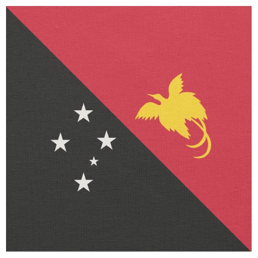 Papua New Guinea flag Fabric
