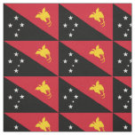 Papua New Guinea Flag Fabric