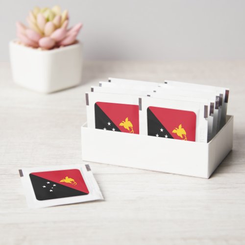 Papua New Guinea flag Hand Sanitizer Packet