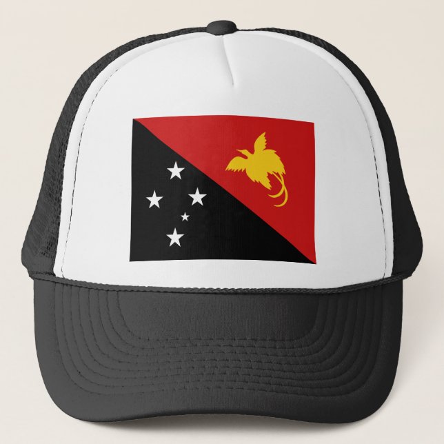 Papua New Guinea Flag Hat (Front)