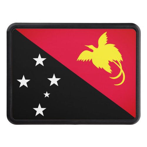 Papua New Guinea Flag Hitch Cover