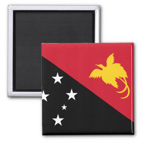 Papua New Guinea Flag Magnet