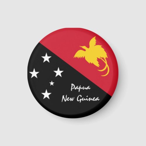 Papua New Guinea flag  Oceania travelsports fans Magnet