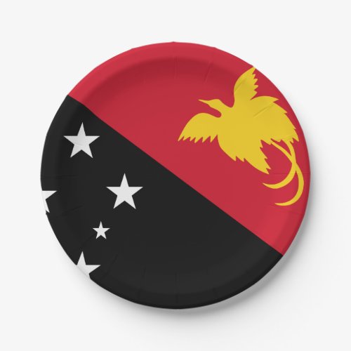 Papua New Guinea Flag Paper Plates