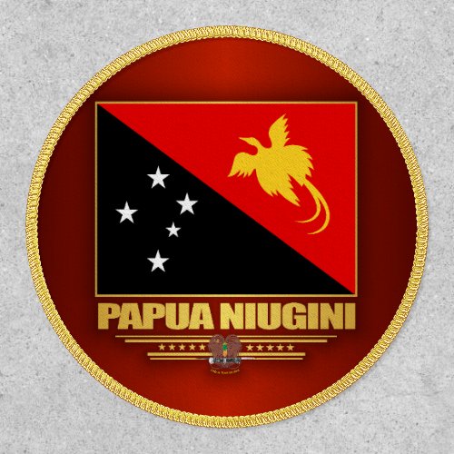 Papua New Guinea Flag Patch