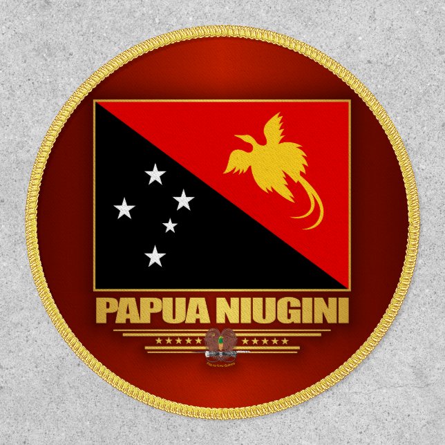 Papua New Guinea Flag Patch (Front)