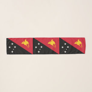 Papua New Guinea Flag Scarf