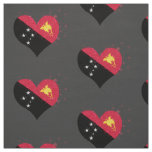 Papua New Guinea Flag Shining Unique Fabric