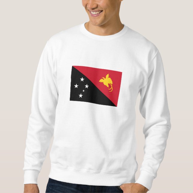 Papua New Guinea Flag Sweatshirt (Front)
