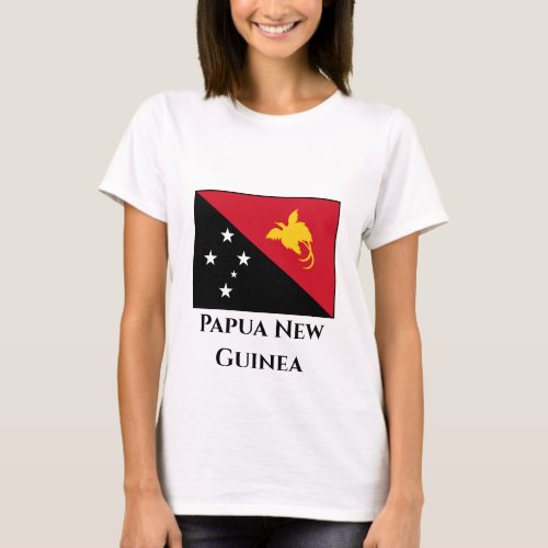 Papua New Guinea Flag T_Shirt