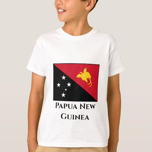 Papua New Guinea Flag T_Shirt