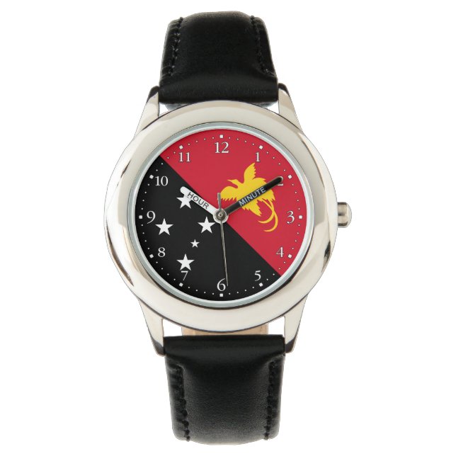 Papua New Guinea Flag Watch (Front)